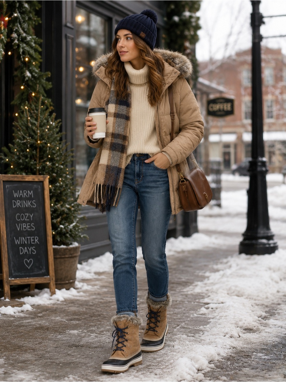 Sorel arctic faux fur winter boots